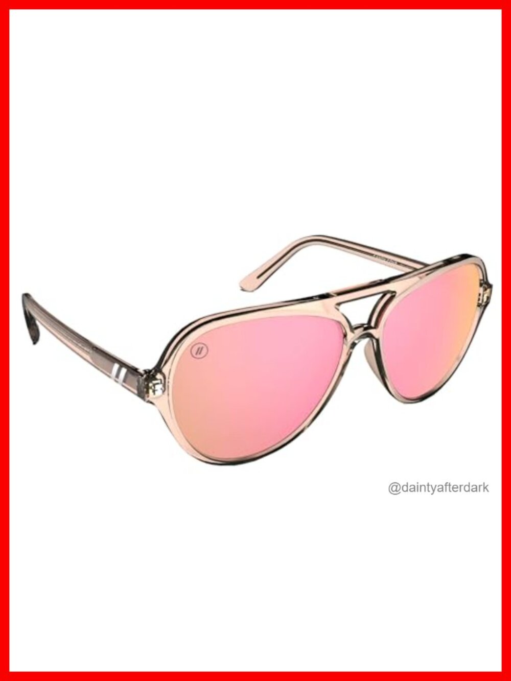 Polarized Aviator Wrap-Around Sunglasses 100% UV Protection for Women